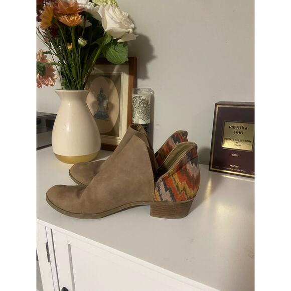 Indigo Rd. Brown boho ankle boots. US women’s size 7 1/2 - Picture 2 of 3